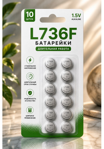 L736 f батарейки 10шт